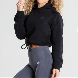Women’s best TRUE MESH CROPPED HOODIE